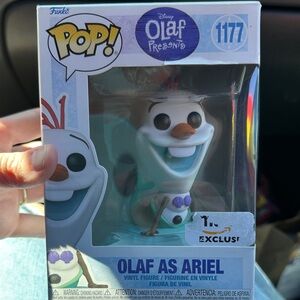 Funko Pop Olaf as Ariel Exclusive Figure